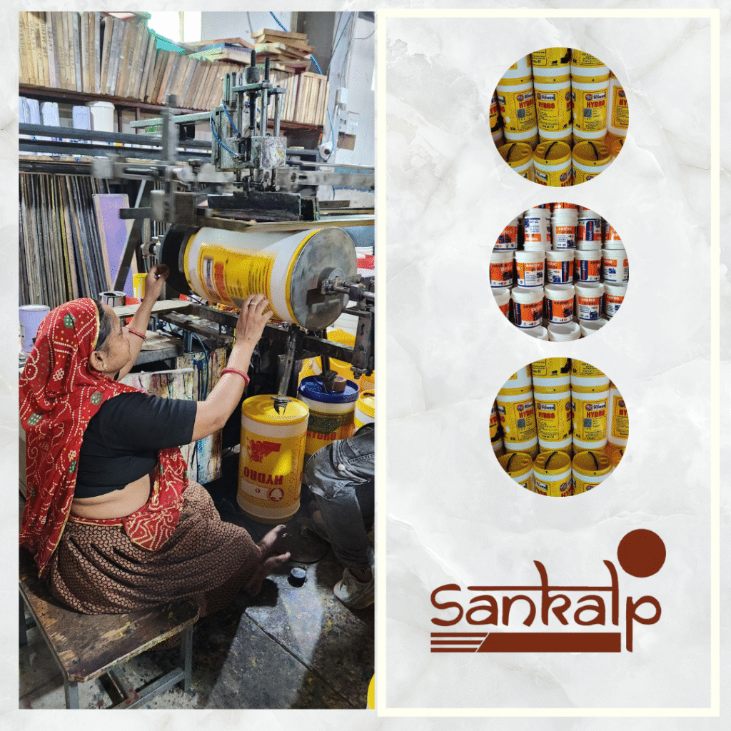 Printing Process for Custom Plastic Buckets